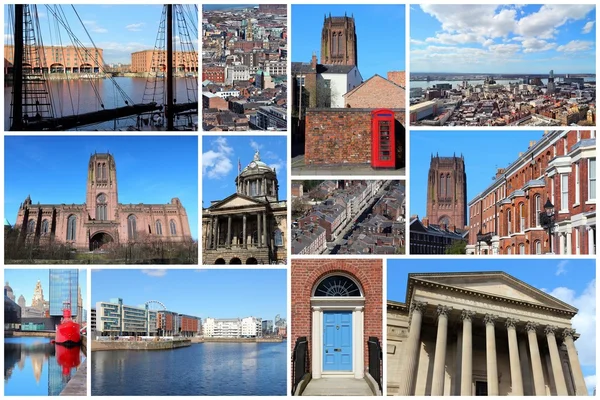 Liverpool - travel collage