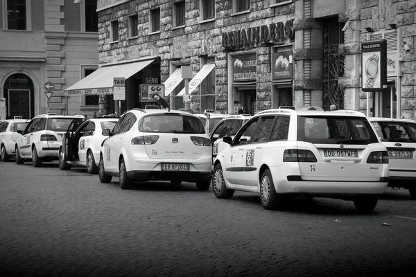Taxis in Rome, Italy