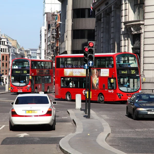 London traffic view