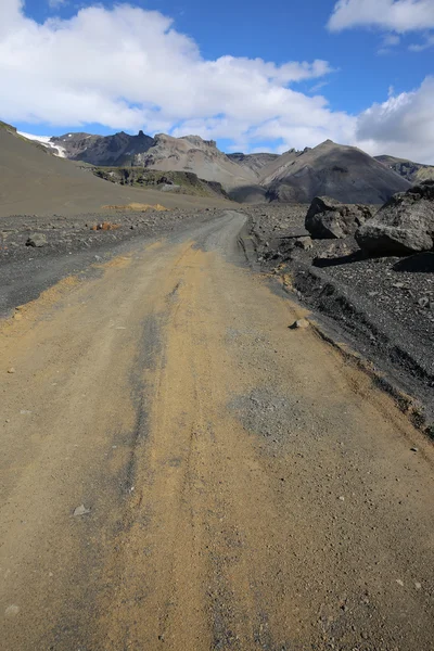 Gravel Road in Iceland