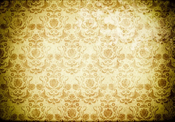 Old paper background with old-fashioned patterns.