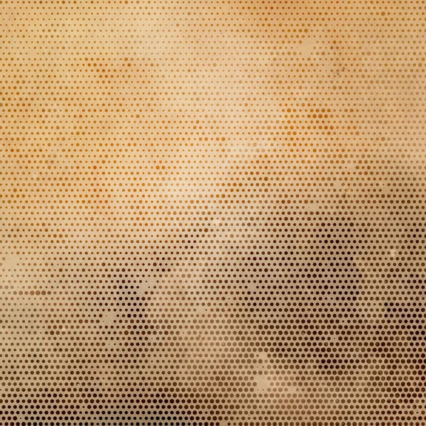 Grunge paper background with halftone patterns.