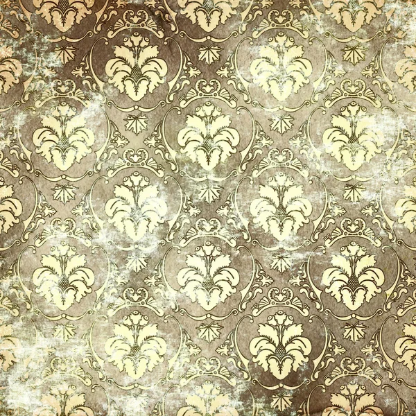 Old paper background with vintage patterns.