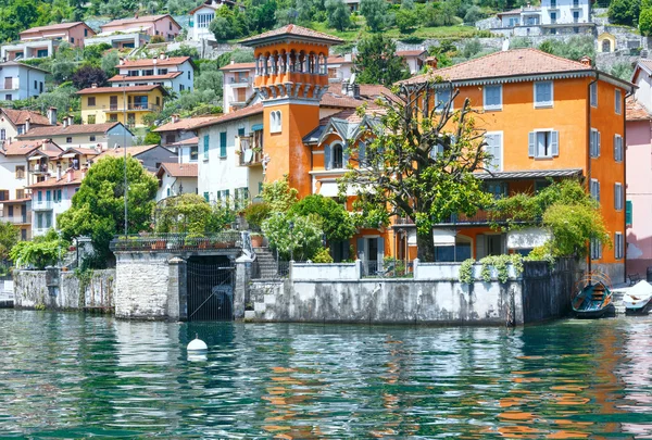 Lake Como (Italy) shore view.