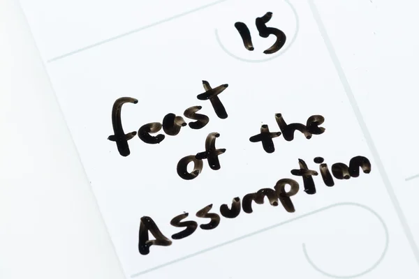 Feast of the assumption