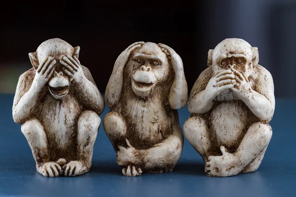 See no evil, hear no evil, speak, no evil