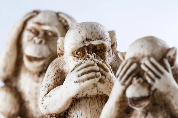 See no evil, hear no evil, speak, no evil