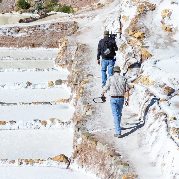 Salt ponds of Maras, Peru