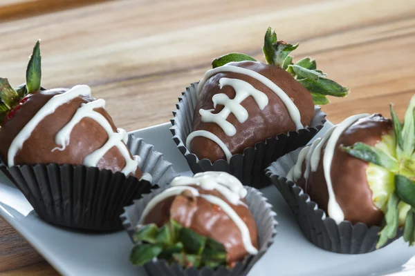 Supper bowl chocolate covered strawberries