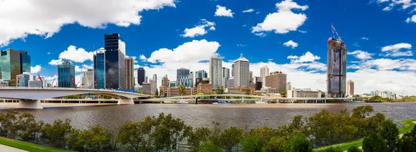 Panoramic view of Brisbane from