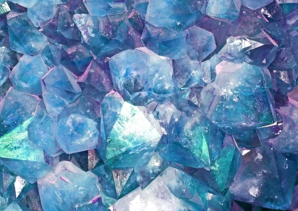 Blue Crystal Stones Texture