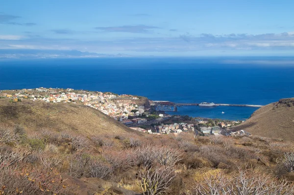 La Gomera, Canary islands, main town San Sebastian de La Gomera