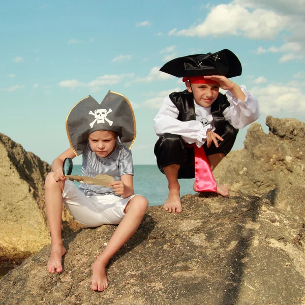 Fancy Dress Pirates on Holiday