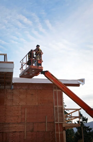 Hydraulic construction platform