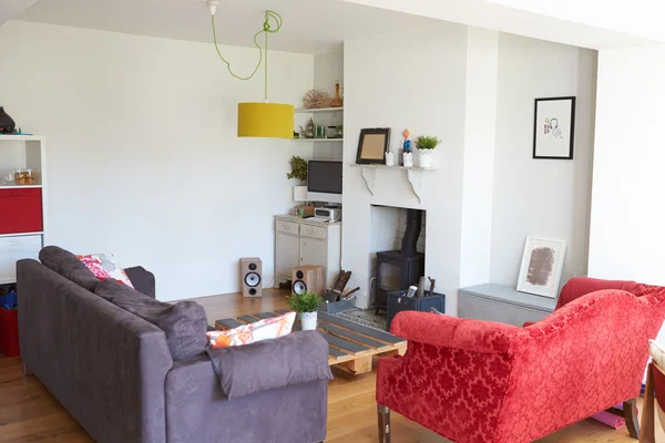 Open Plan Living Area In Apartment