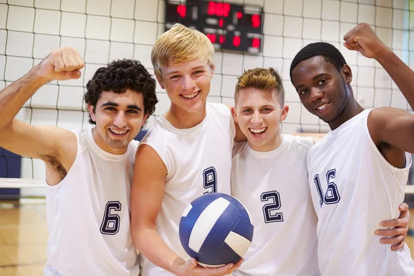 Members Of Male Volleyball Team