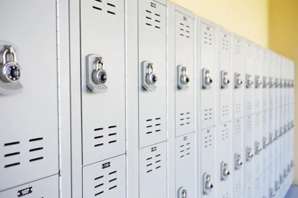 Student Lockers In High School