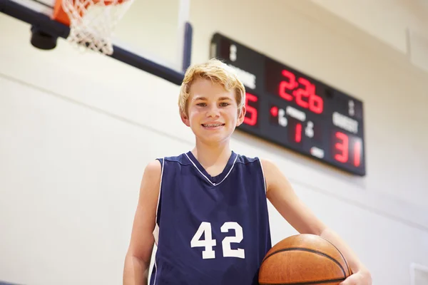 Male High School Basketball Player