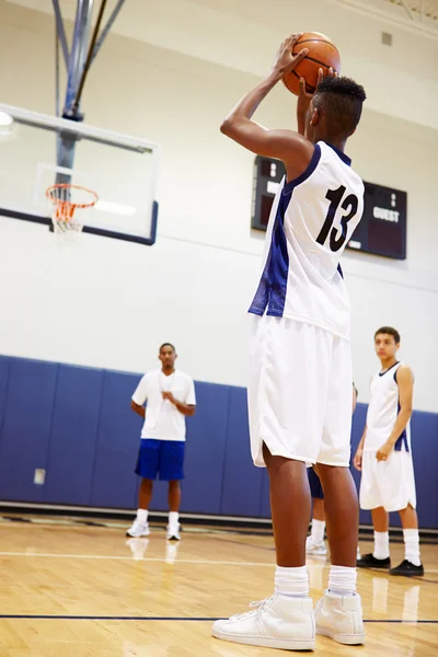 Basketball Player Shooting Penalty