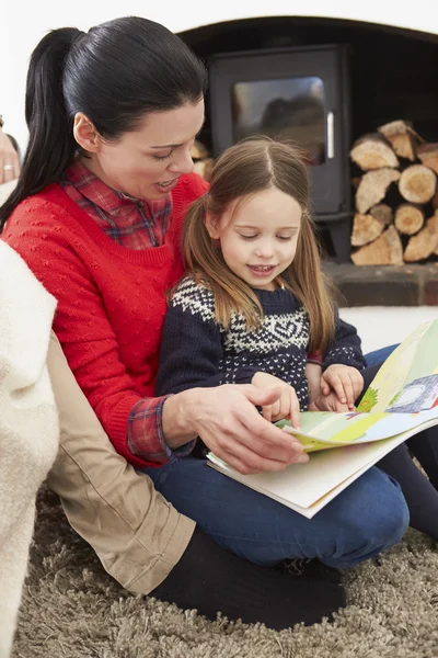 Mother And Daughter Reading Book