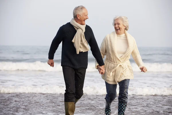 Senior Couple Running