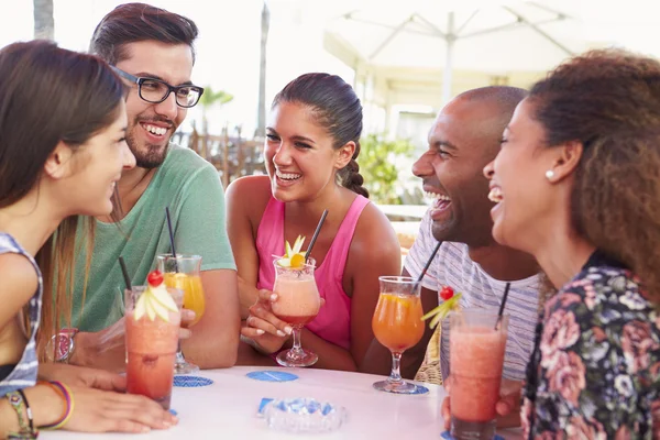 Friends Drinking Cocktails