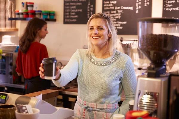 Women Running Coffee Shop Together