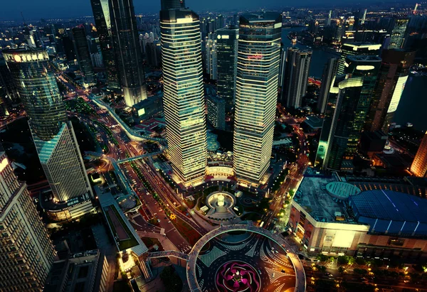 Shanghai night view, China