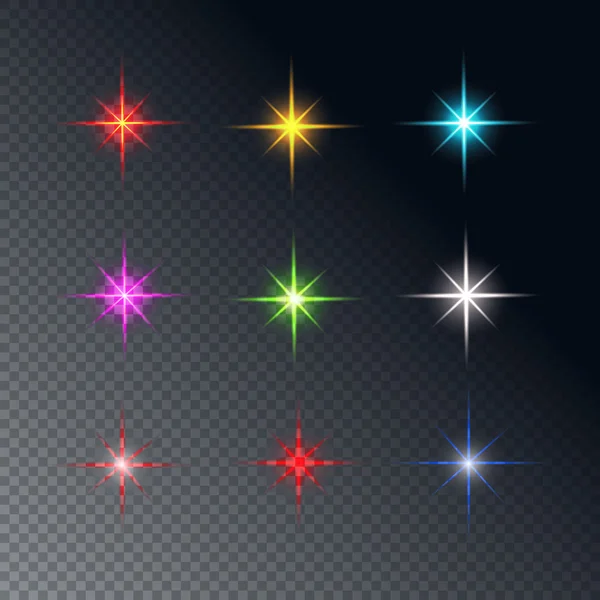 Collection of sparkle vector. Symbols sparkling stars. Set of sparkles star. Sparkle light. Sparkling stars. Easy to use