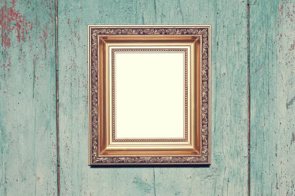 Wooden frame with empty space inside