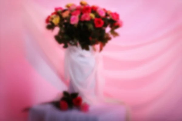Red and Pink roses blur style