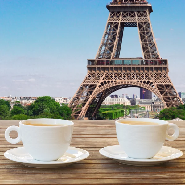 Cup of coffee in Paris