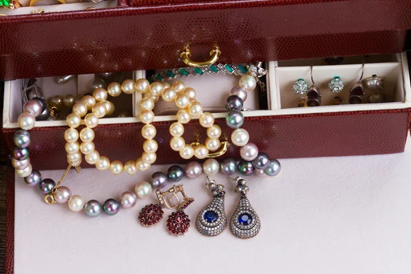 Jewellery in box
