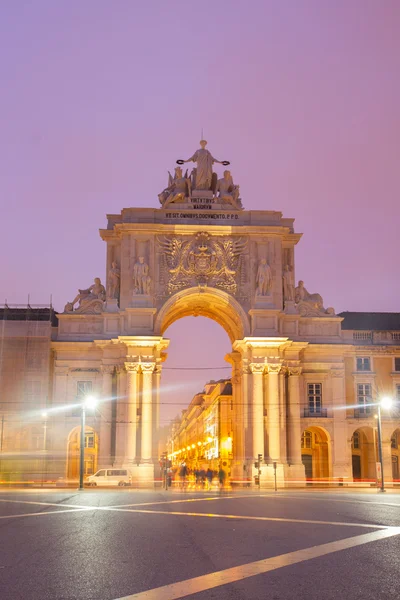 Rua Augusta Arch in Lisbon, Portugal