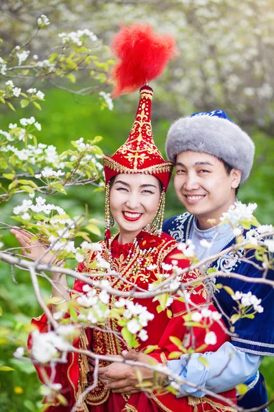 Kazakh love in Spring