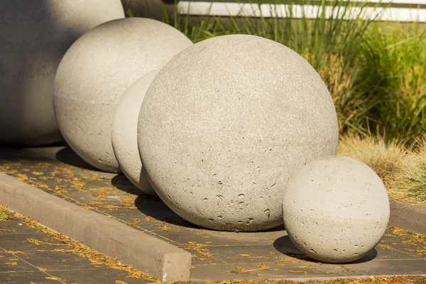 Stone balls on the title