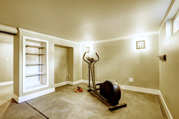 Home gym interior.