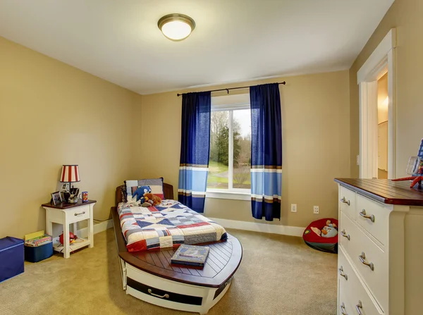 Boys bedroom with sailor theme.