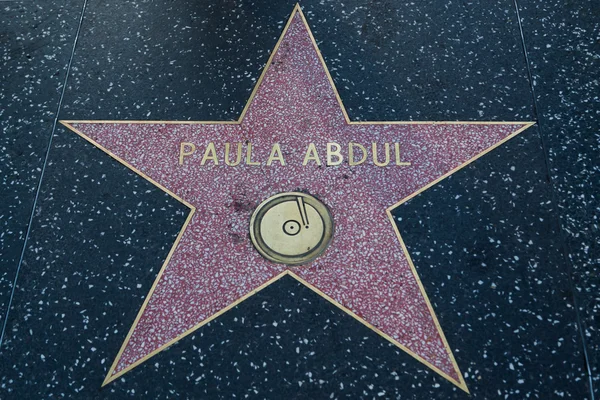 Paula Abdul Hollywood Star