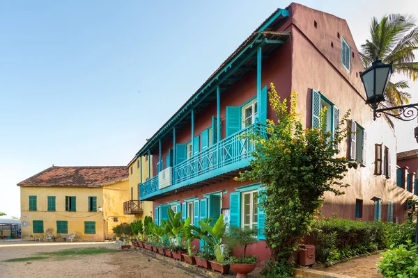 Historical buildings on Goree Island