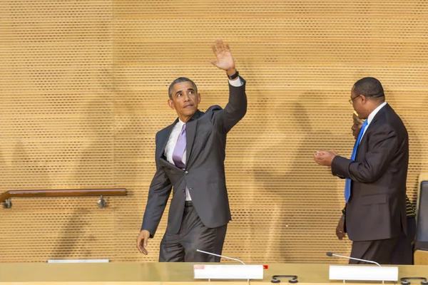 U.S. President Barack Obama makes his first presidential visit t