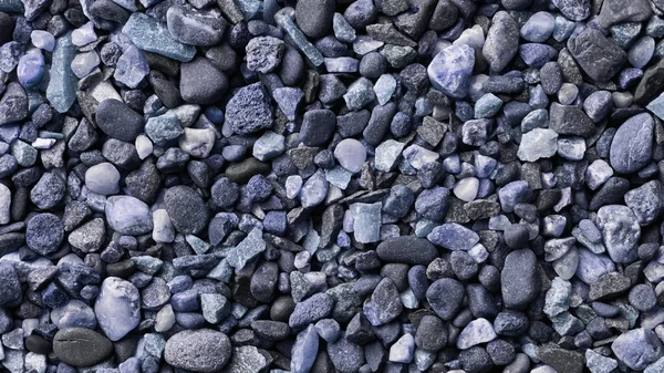 Small blue stones