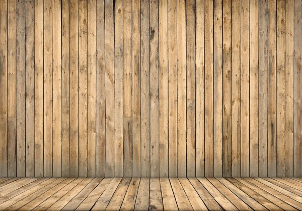 Background interior. Wood wall and floor