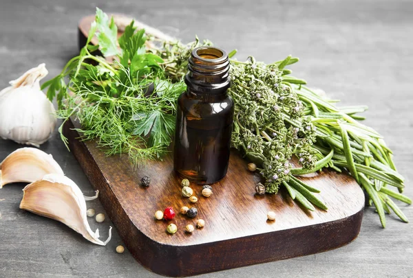 Herbs Oil for Alternative Medicine and Immune System