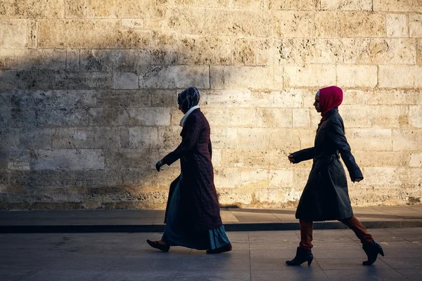 Women walking in Istanbul
