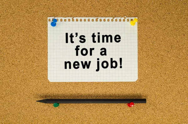 It\'s time for a new job