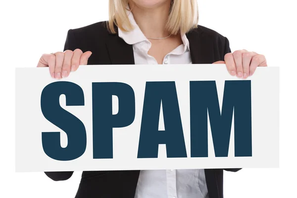 Sending Spam Mail E-Mail via internet business concept