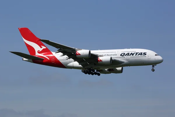 Qantas Airbus A380 airplane