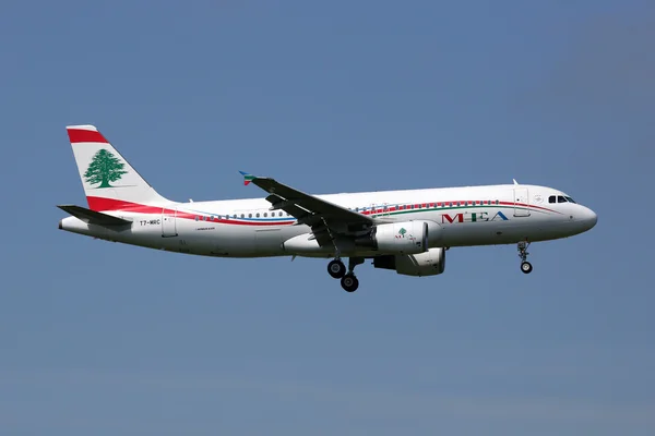 Middle East Airlines MEA Airbus A320 airplane