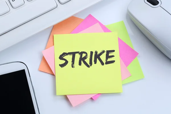 Strike protest action demonstrate jobs, job employees desk
